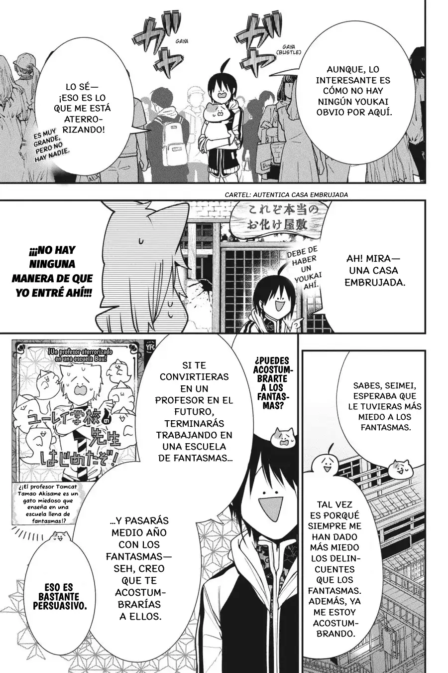 Read Yokai Gakkou No Sensei Hajimemashita! Es Manga Online