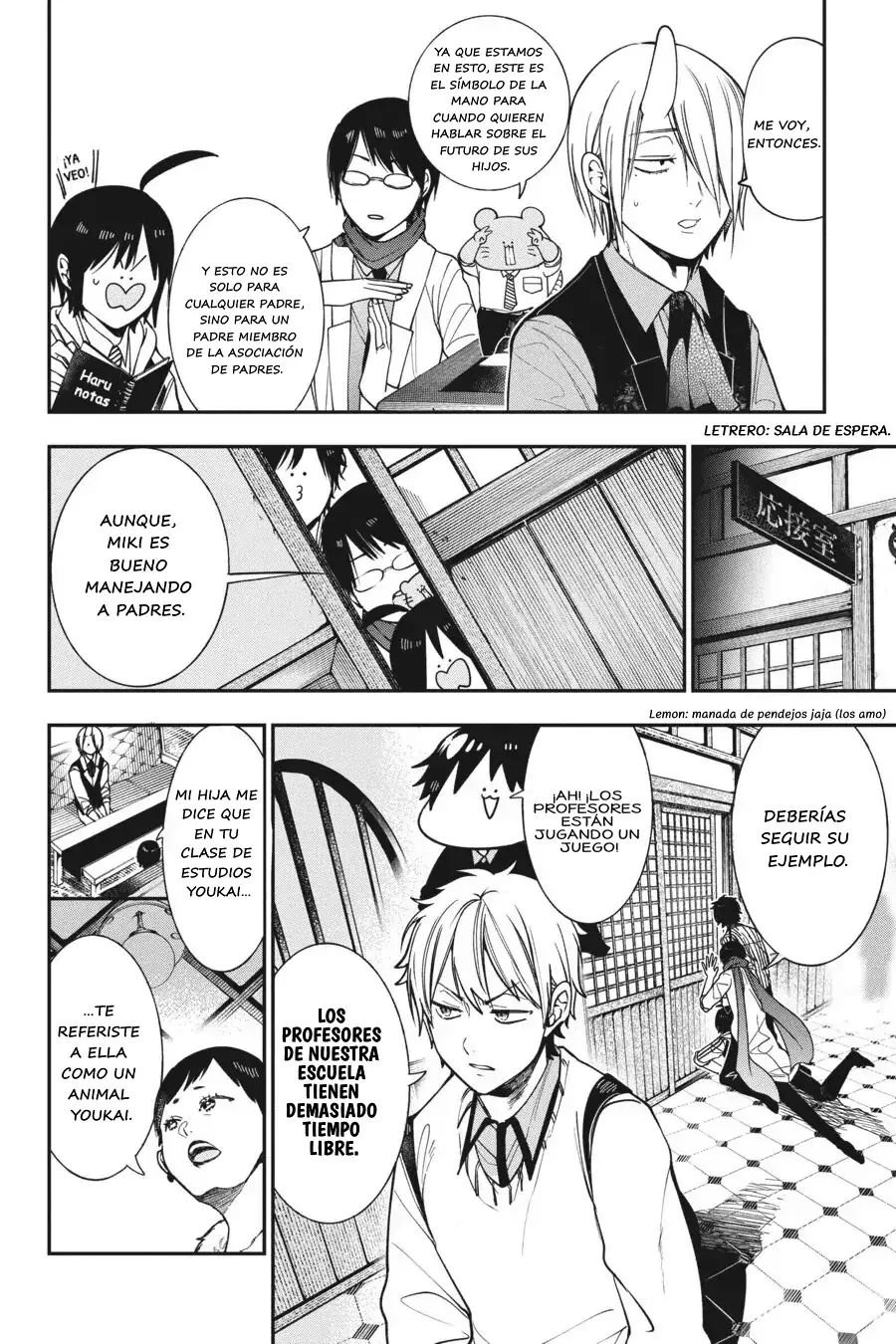 Read Yokai Gakkou No Sensei Hajimemashita! Es Manga Online