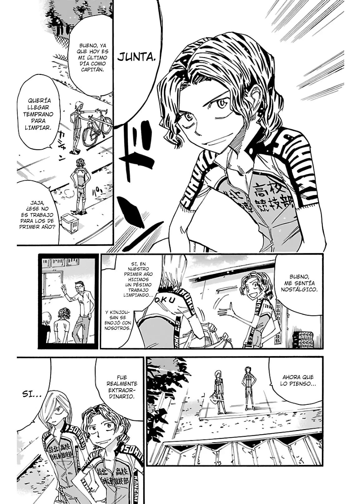 Read Yowamushi Pedal Es Manga Online
