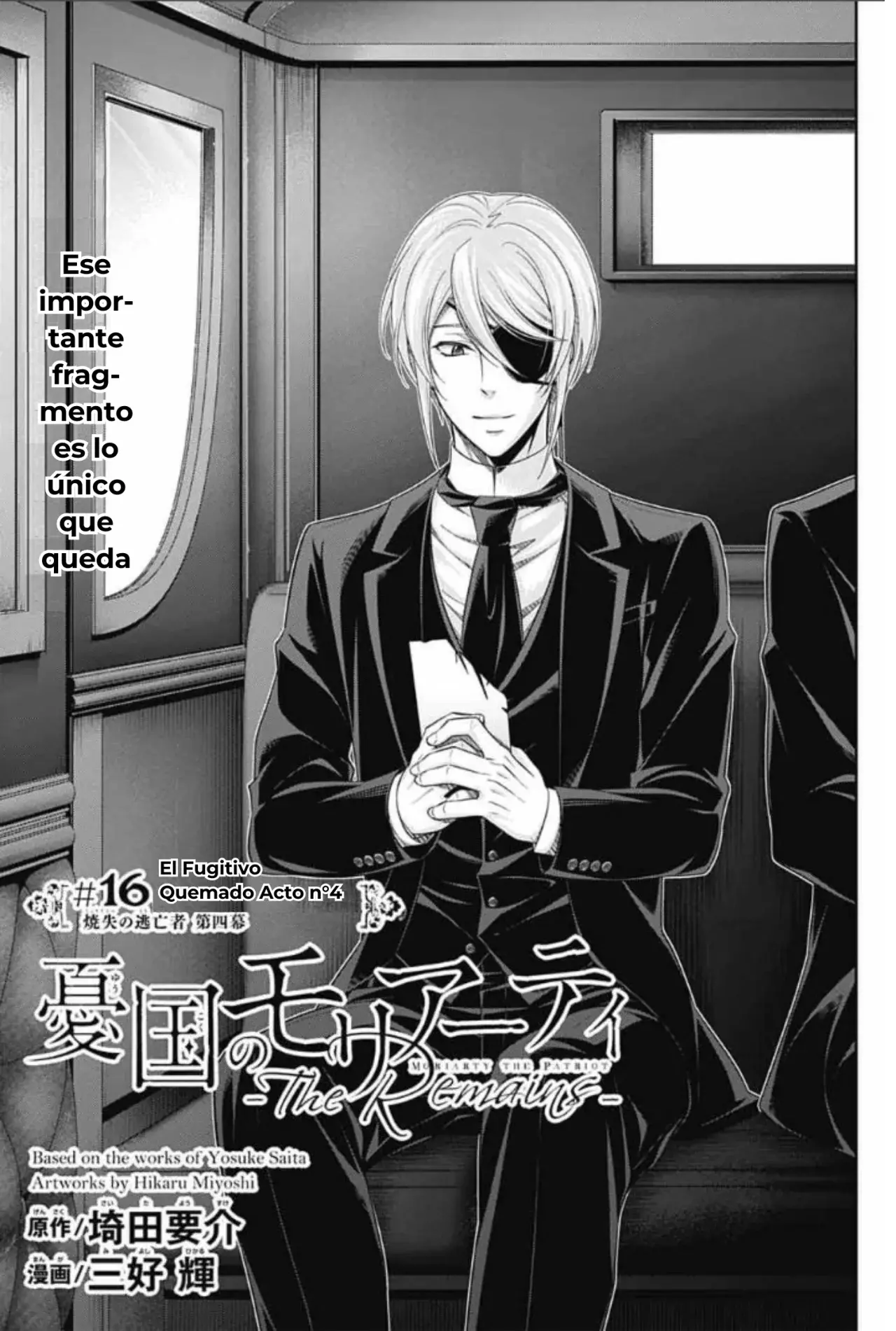 Read Yuukoki No Moriarty the Remains Es Manga Online